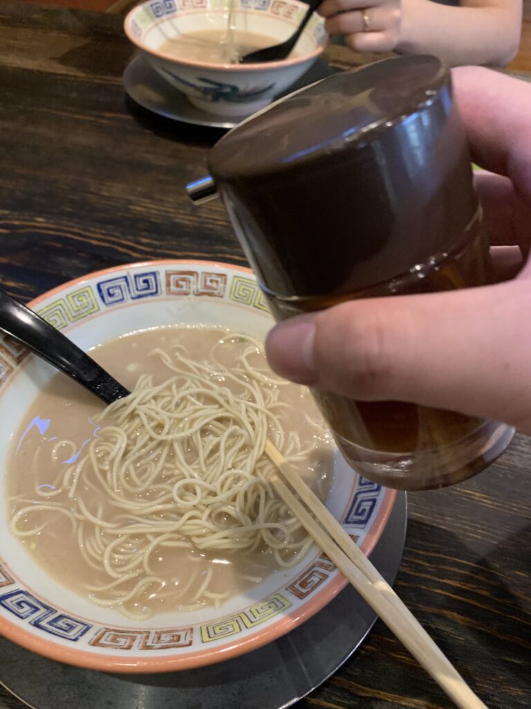 大砲ラーメン追加タレ