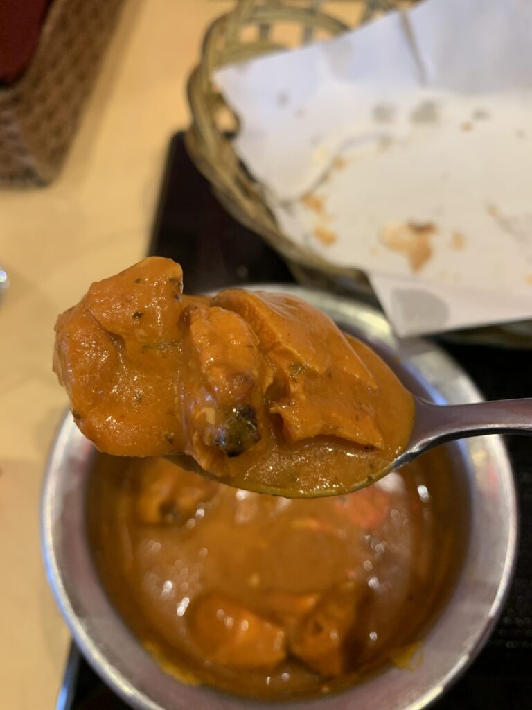 サモサ バターチキンカレー
