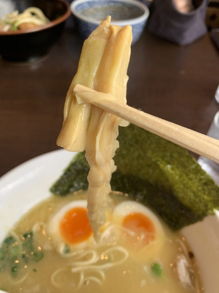 麵屋くまがい特製濃厚塩鶏そば穂先メンマ