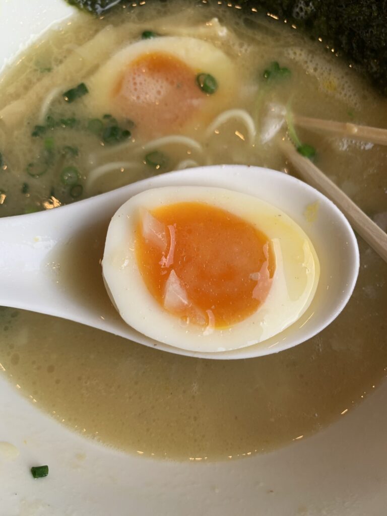 麵屋くまがい特製濃厚塩鶏そば味玉