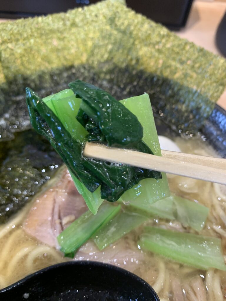 豚骨醬油ラーメン（IEKEI OSAKI）雪菜