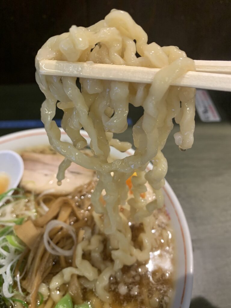 中華そば太平楽泉店朝ラー太麵大 麺