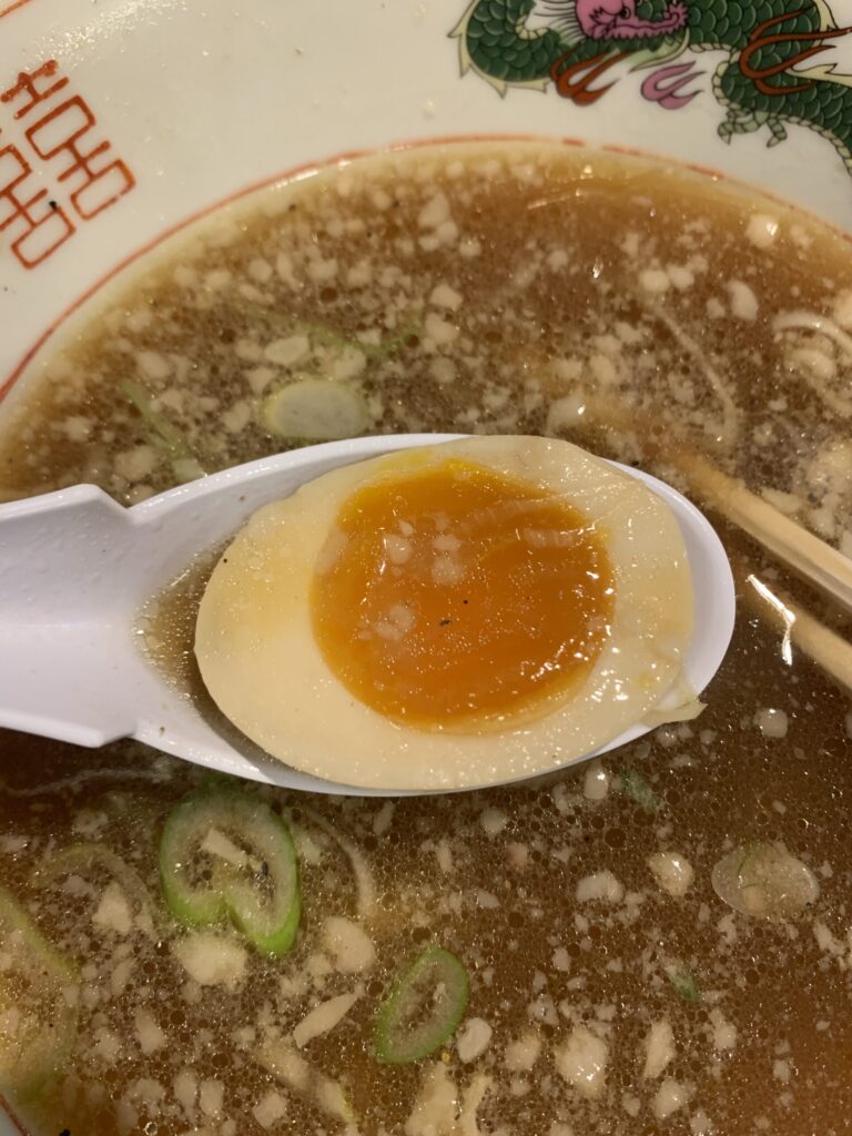 中華そば太平楽泉店朝ラー太麵大 味玉