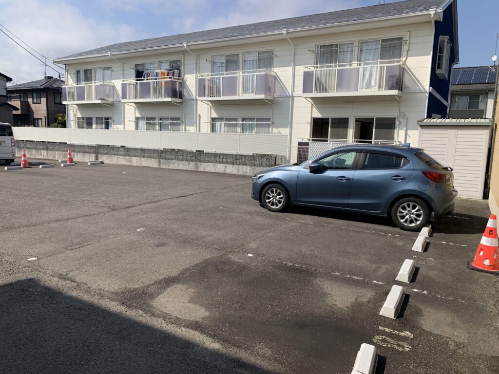 油そば専門店うまづら駐車場