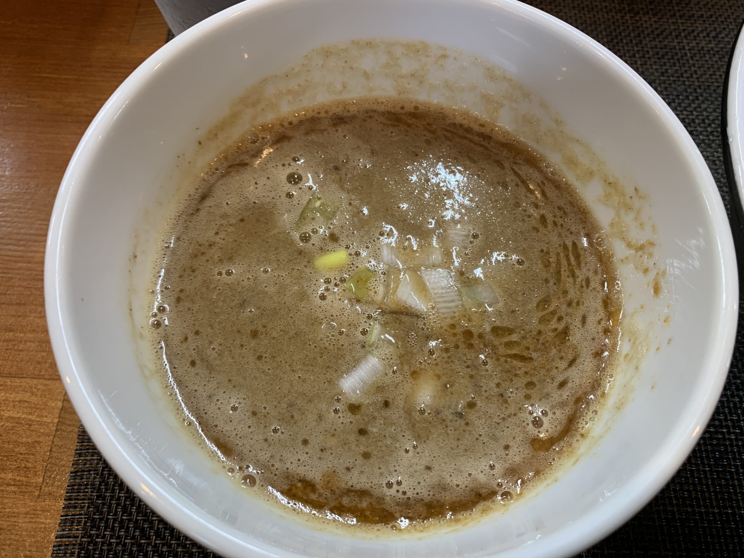 麵ゆるり濃厚海老つけ汁