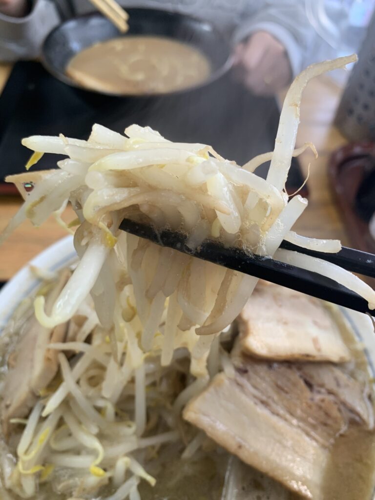 魔界ラーメン月光男峠ヤサイ
