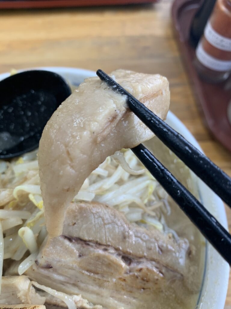 魔界ラーメン月光男峠アブラ