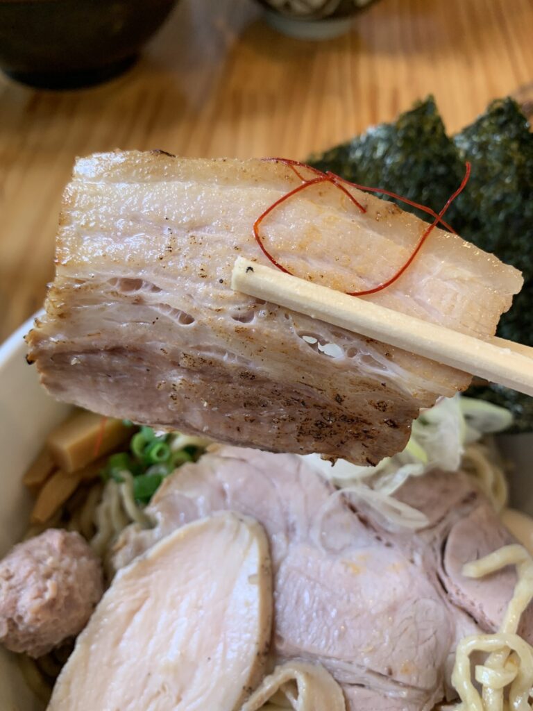 らぁ麺09。あぶり豚チャーシュー