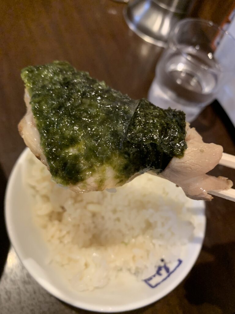 らーめん堂仙台っ子泉店ライス、海苔