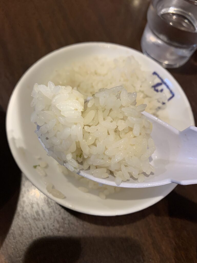 らーめん堂仙台っ子泉店ライス