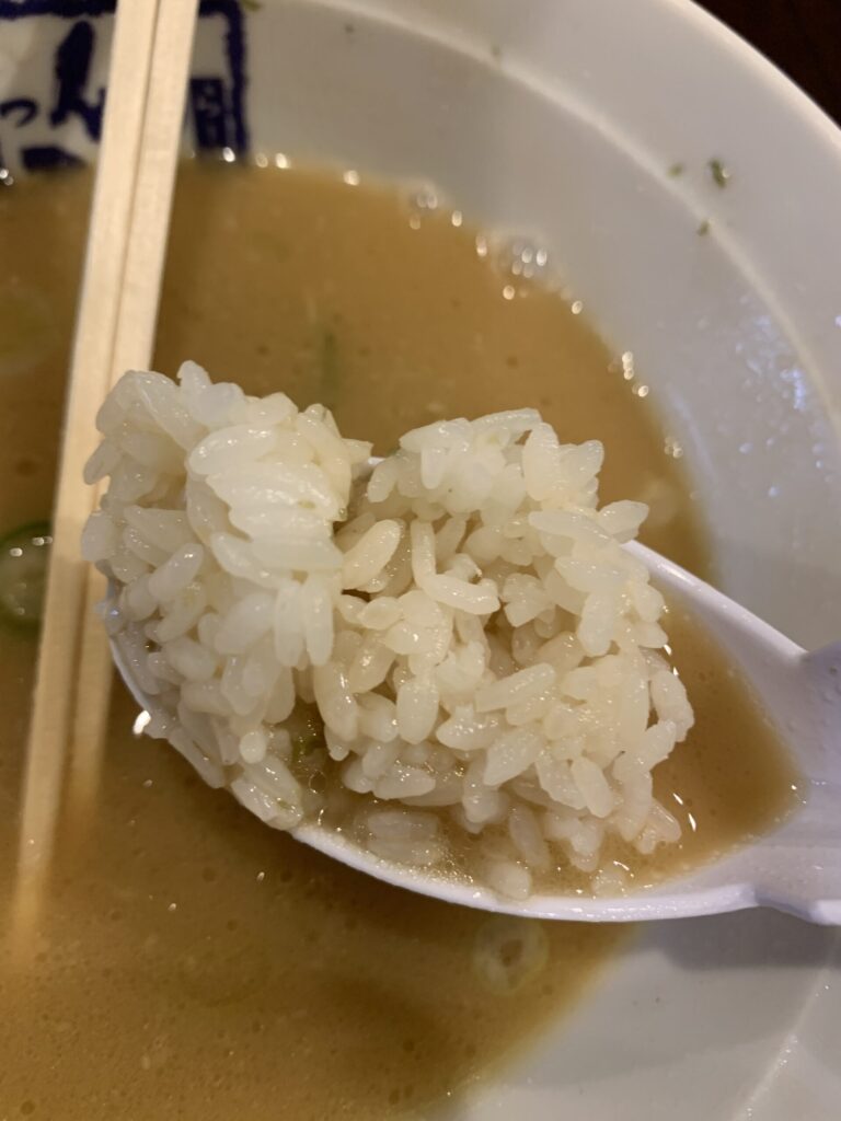 らーめん堂仙台っ子泉店ライス