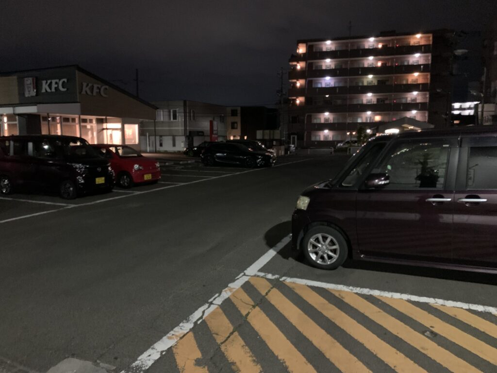 らーめん堂仙台っ子泉店駐車場