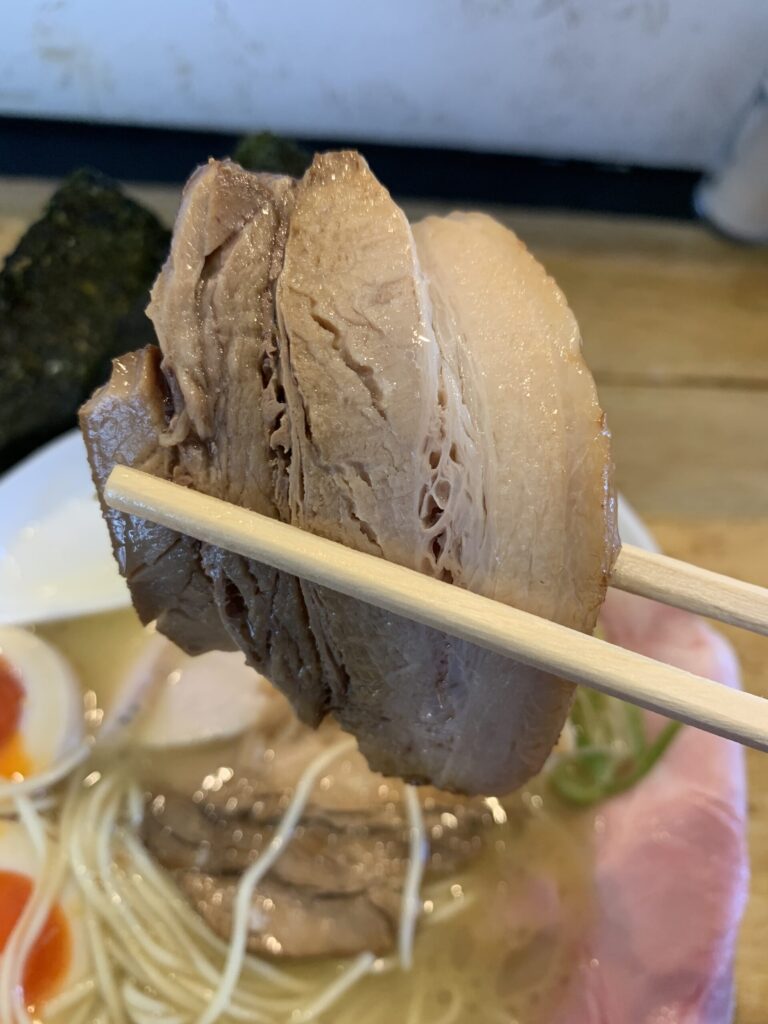 いちむらの濃厚鶏そば塩豚チャーシュー