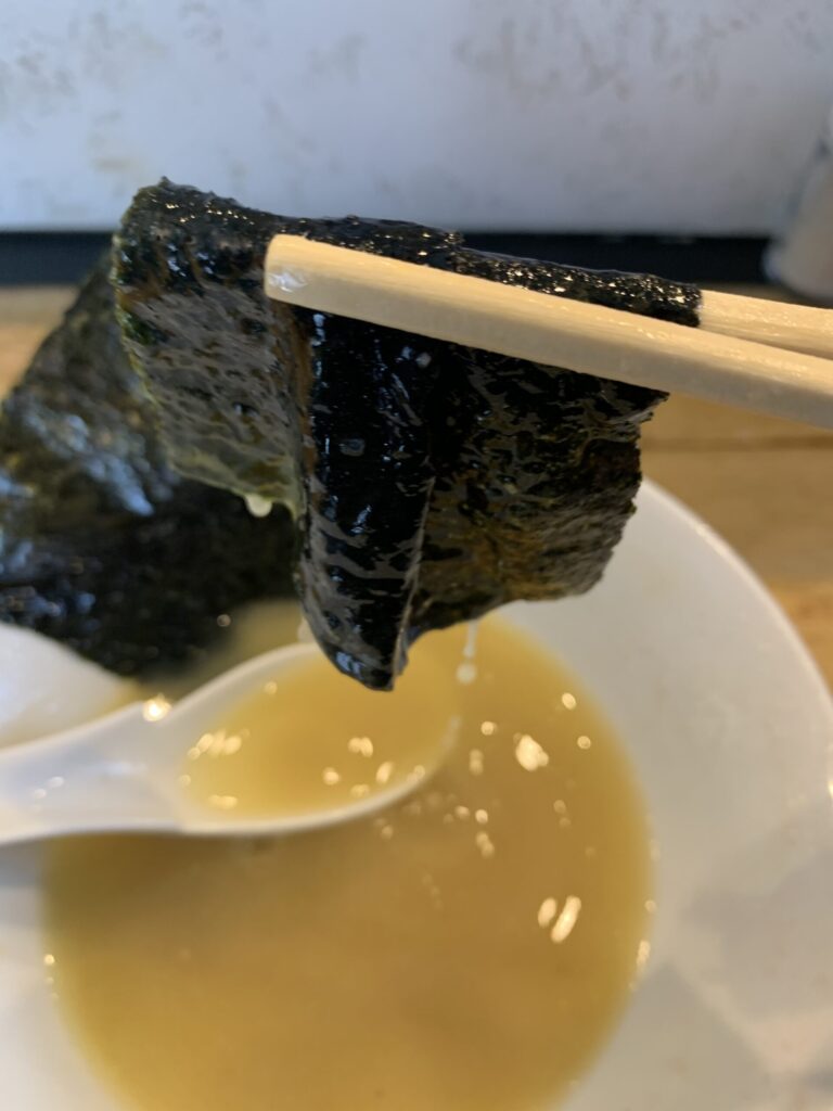 いちむらの濃厚鶏そば塩海苔
