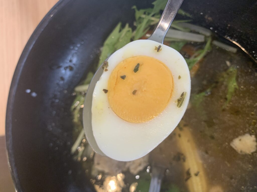 スープカレーSHAKA 木町通本店 ゆで卵