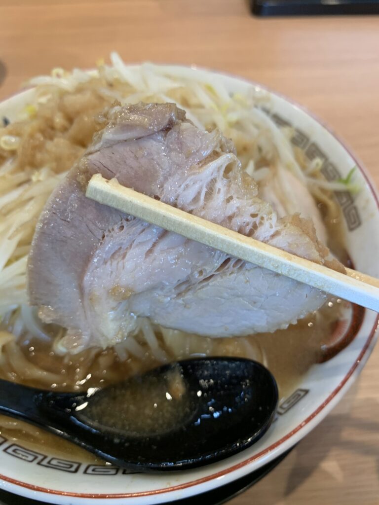 豚山仙台八本松店小ラーメンチャーシュー