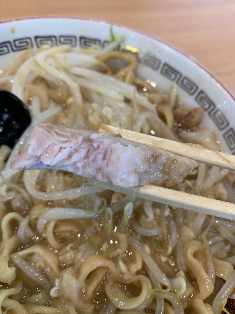 豚山仙台八本松店小ラーメンチャーシュー