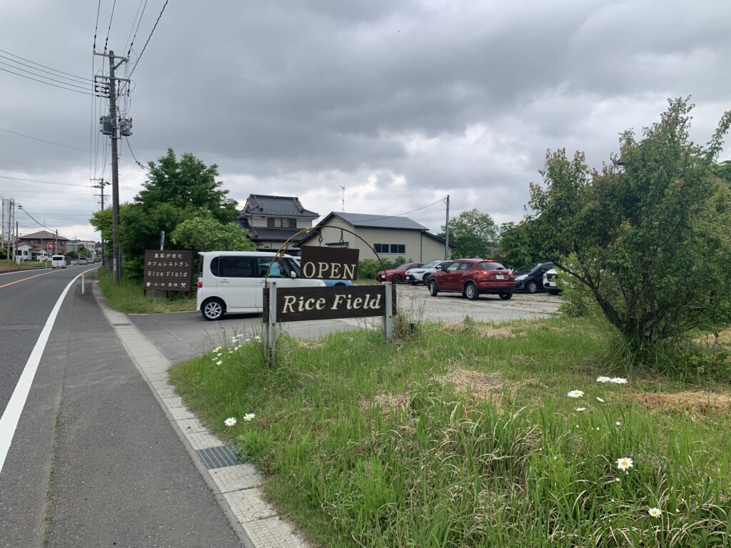 Rice field看板