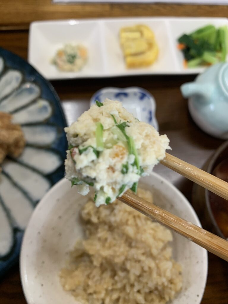 Rice fieldからあげセットおからマヨ