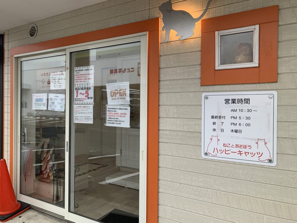 ねことあそぼう ハッピーキャッツ 外観