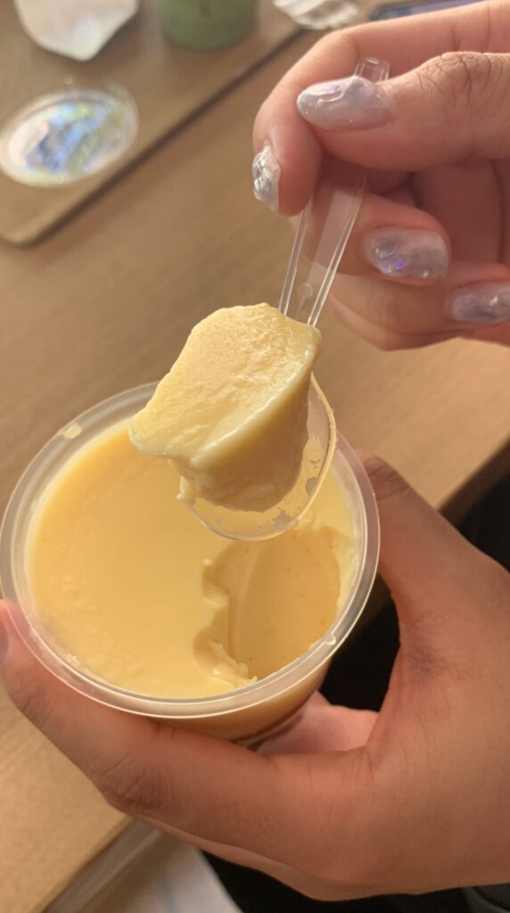 カフェテリア海地獄蒸焼プリン