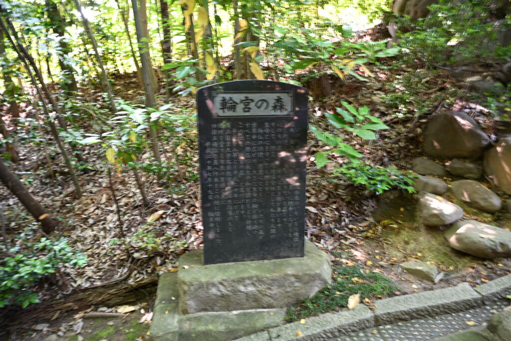 輪王寺輪宮の森