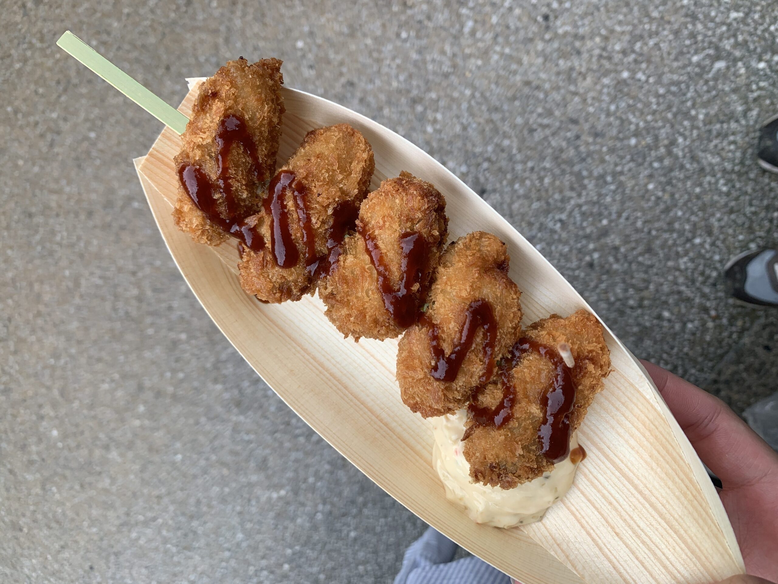 牡蠣フライ串