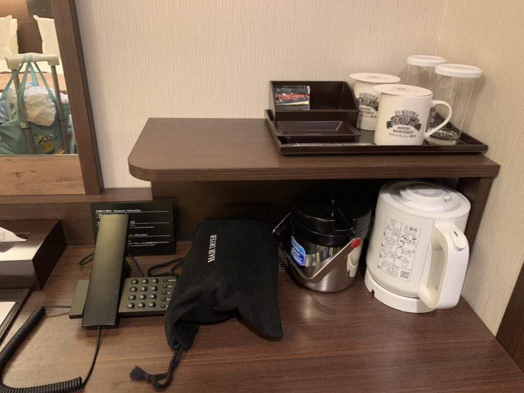 ホテルモントレ福岡テーブル