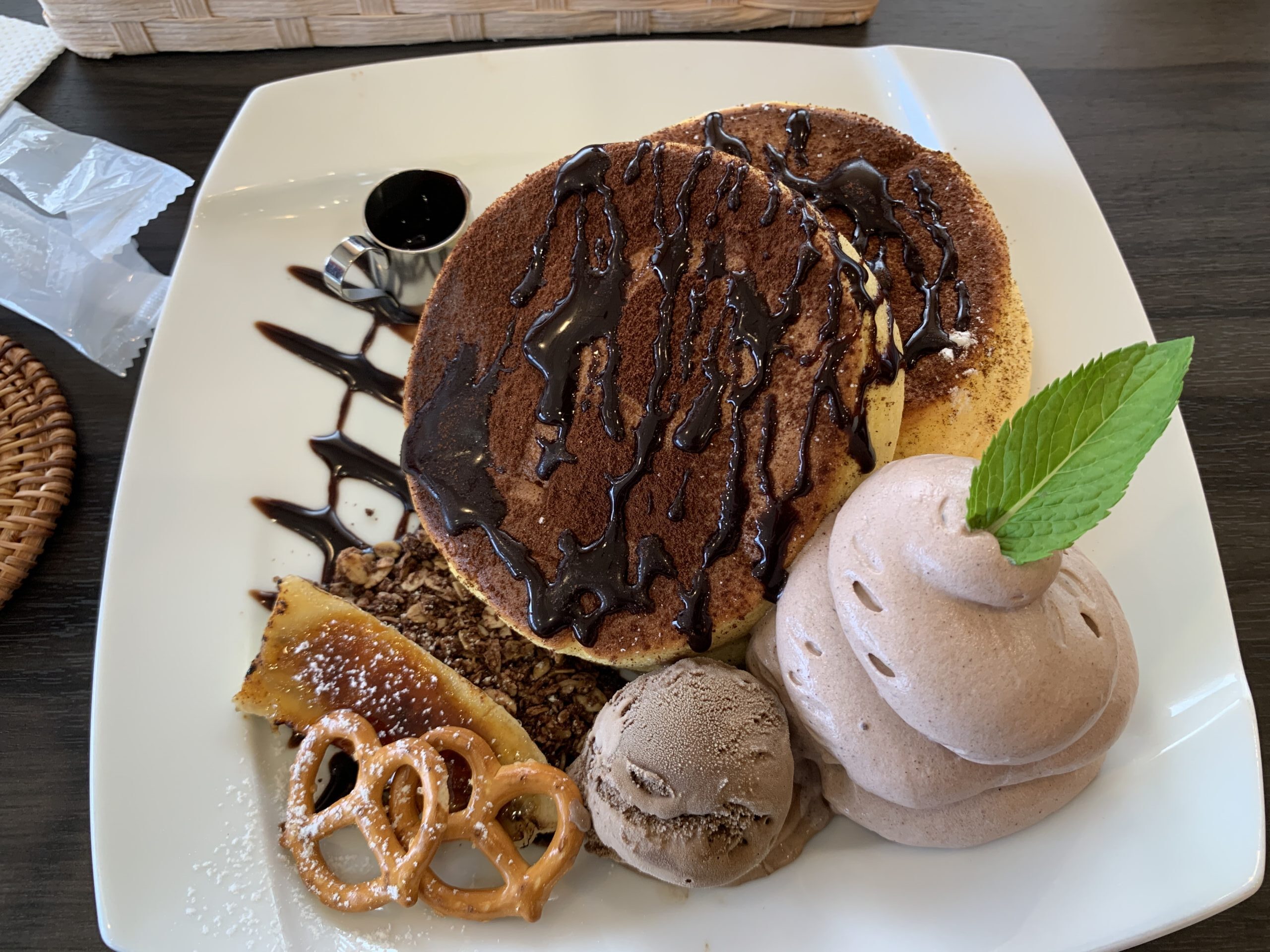 Pomona38チョコパンケーキ