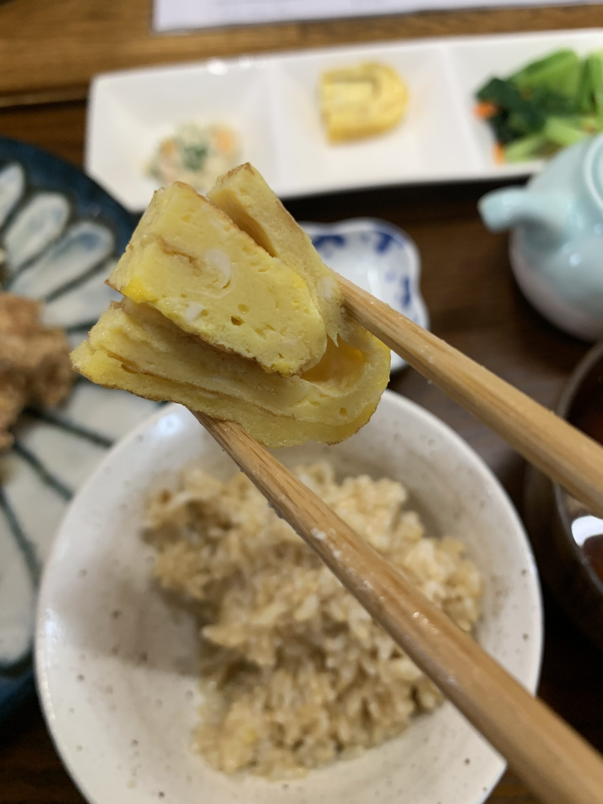 Rice fieldからあげセット副菜玉子焼き