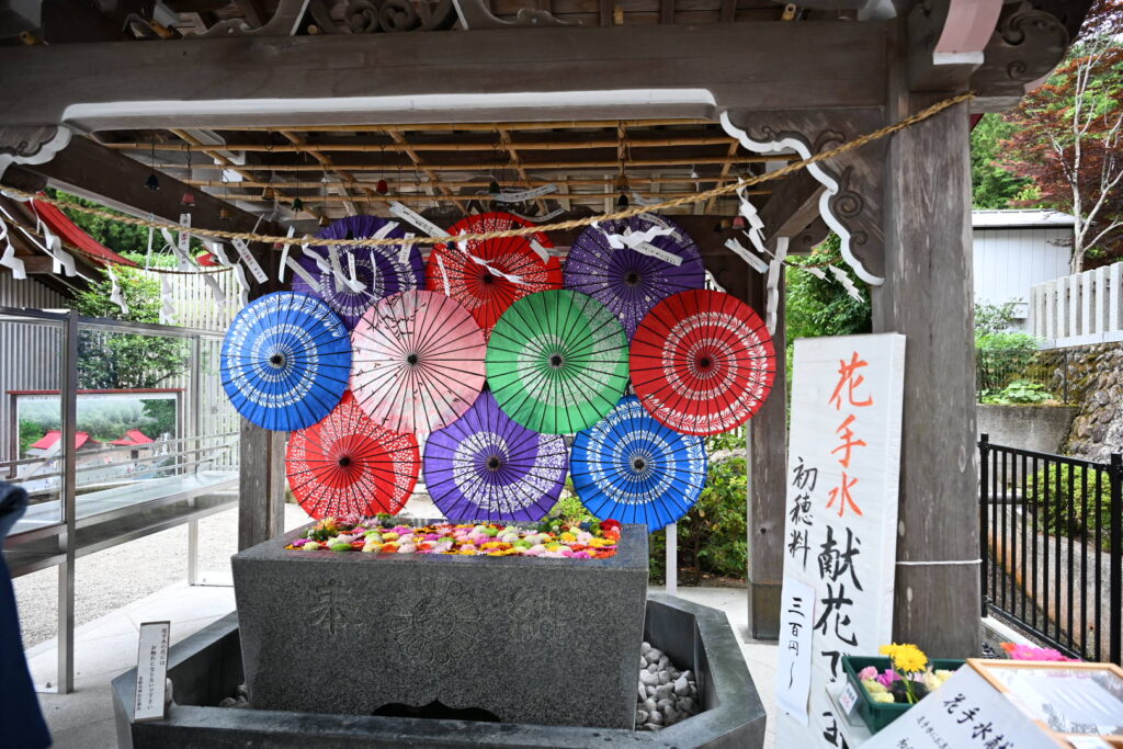 金蛇水神社 手水舎