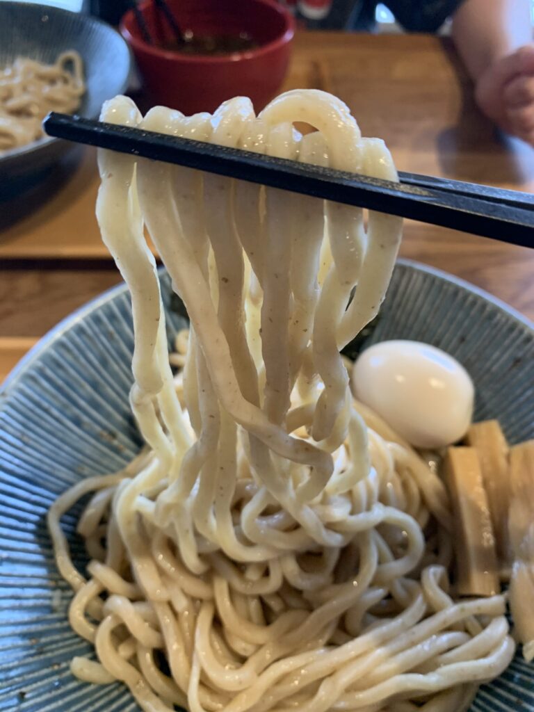 自家製麺風夏 味玉つけ麵 麺