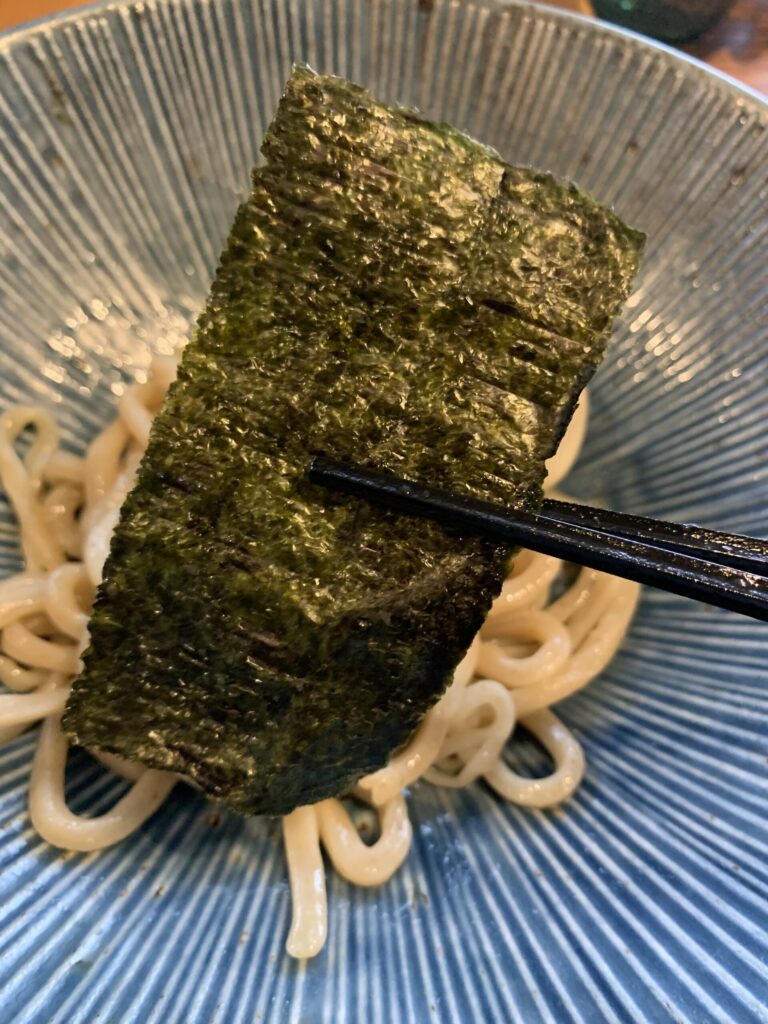 自家製麺風夏 味玉つけ麵 海苔