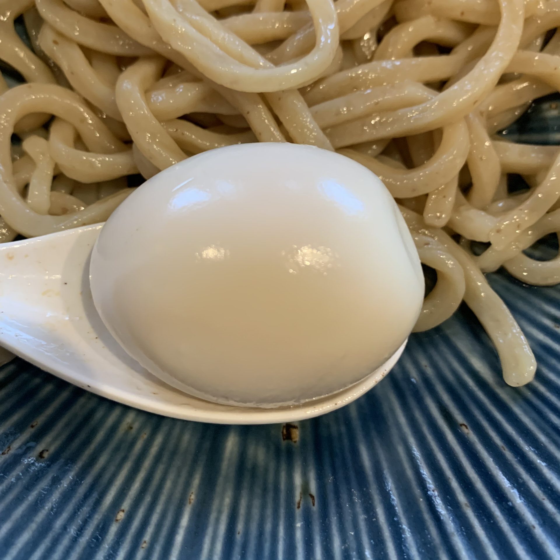 自家製麺風夏 味玉つけ麵 味玉