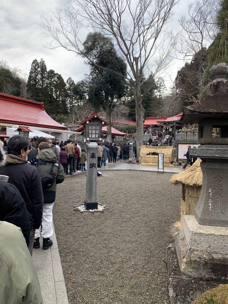 金蛇水神社 新年行列