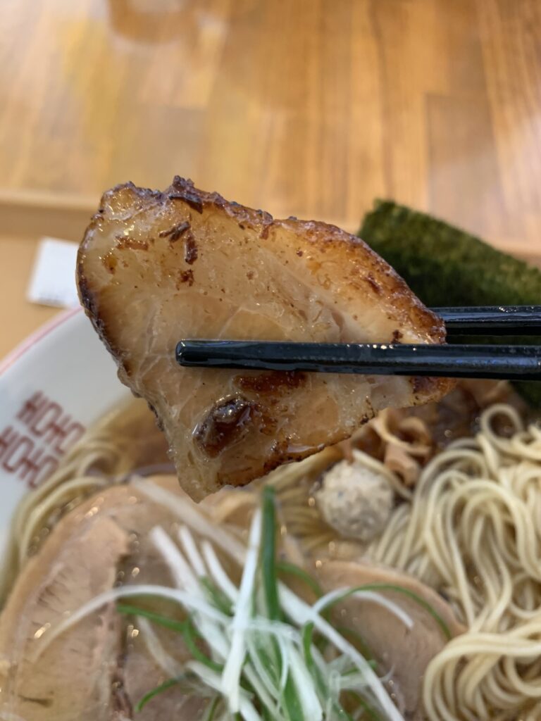 自家製麺風夏 特製鰹だし中華そば ブロック肉