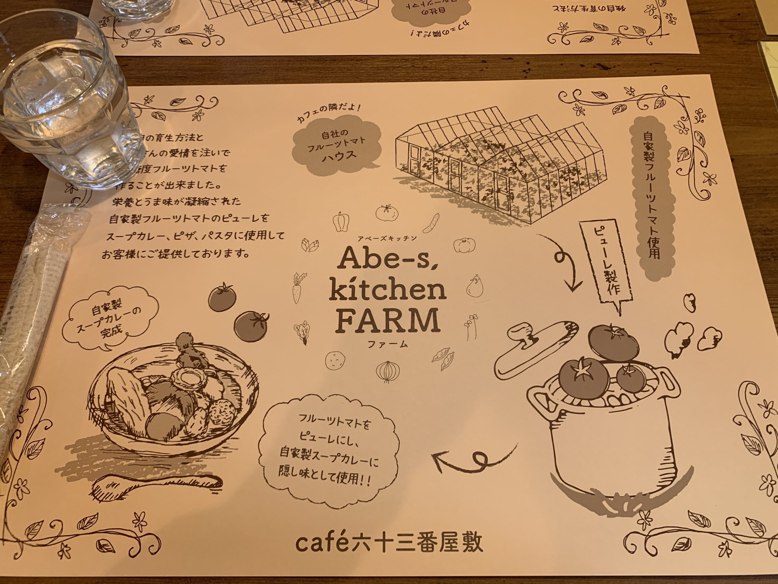 cafe 六十三番屋敷(N°63 residenza) アベーズキッチンファーム紹介