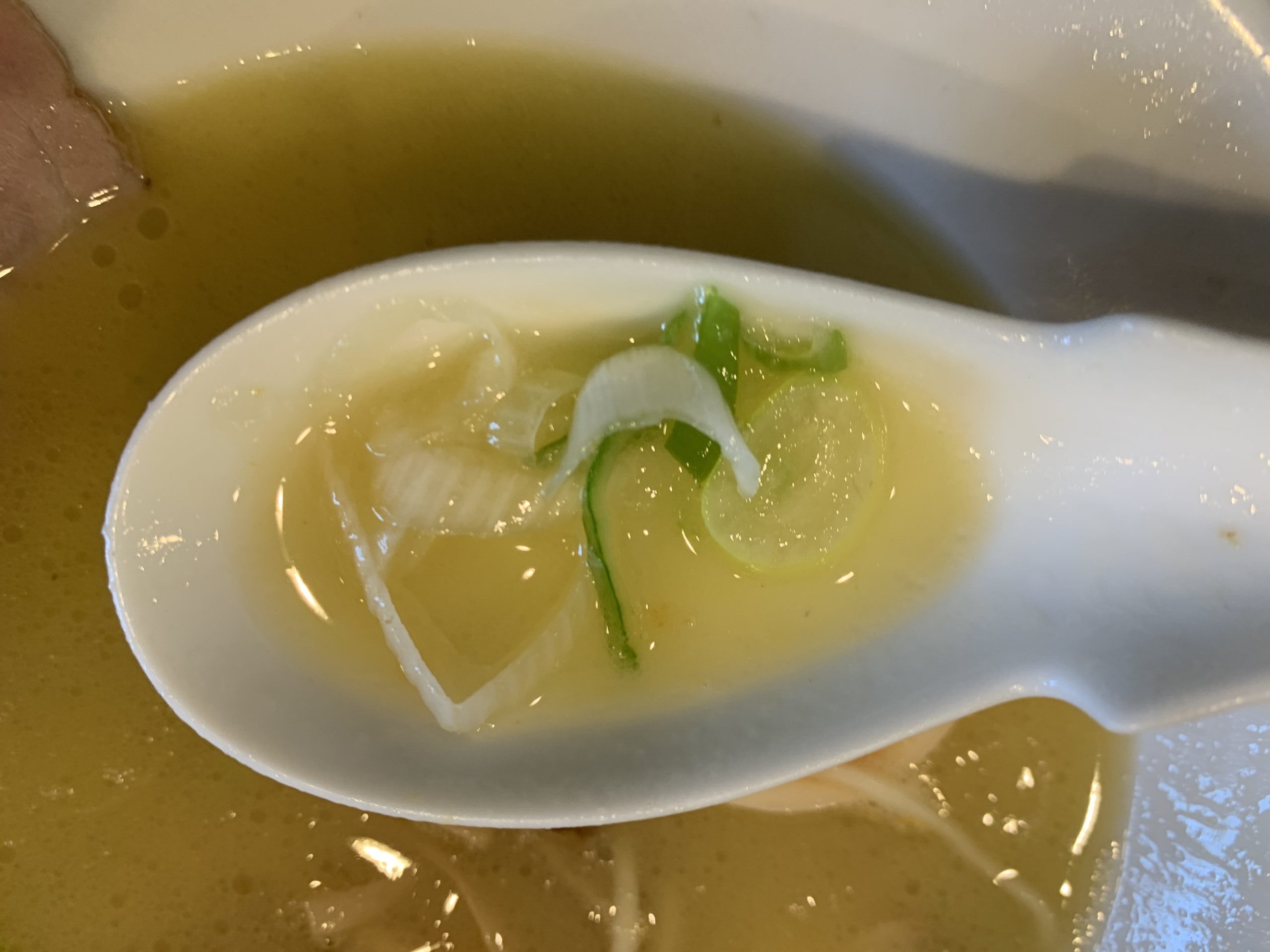 いちむらの濃厚鶏そば塩ネギ