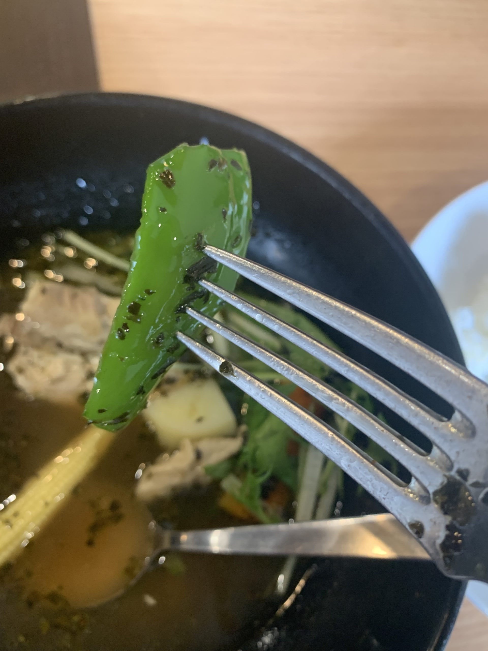 スープカレーSHAKA 木町通本店 ピーマン