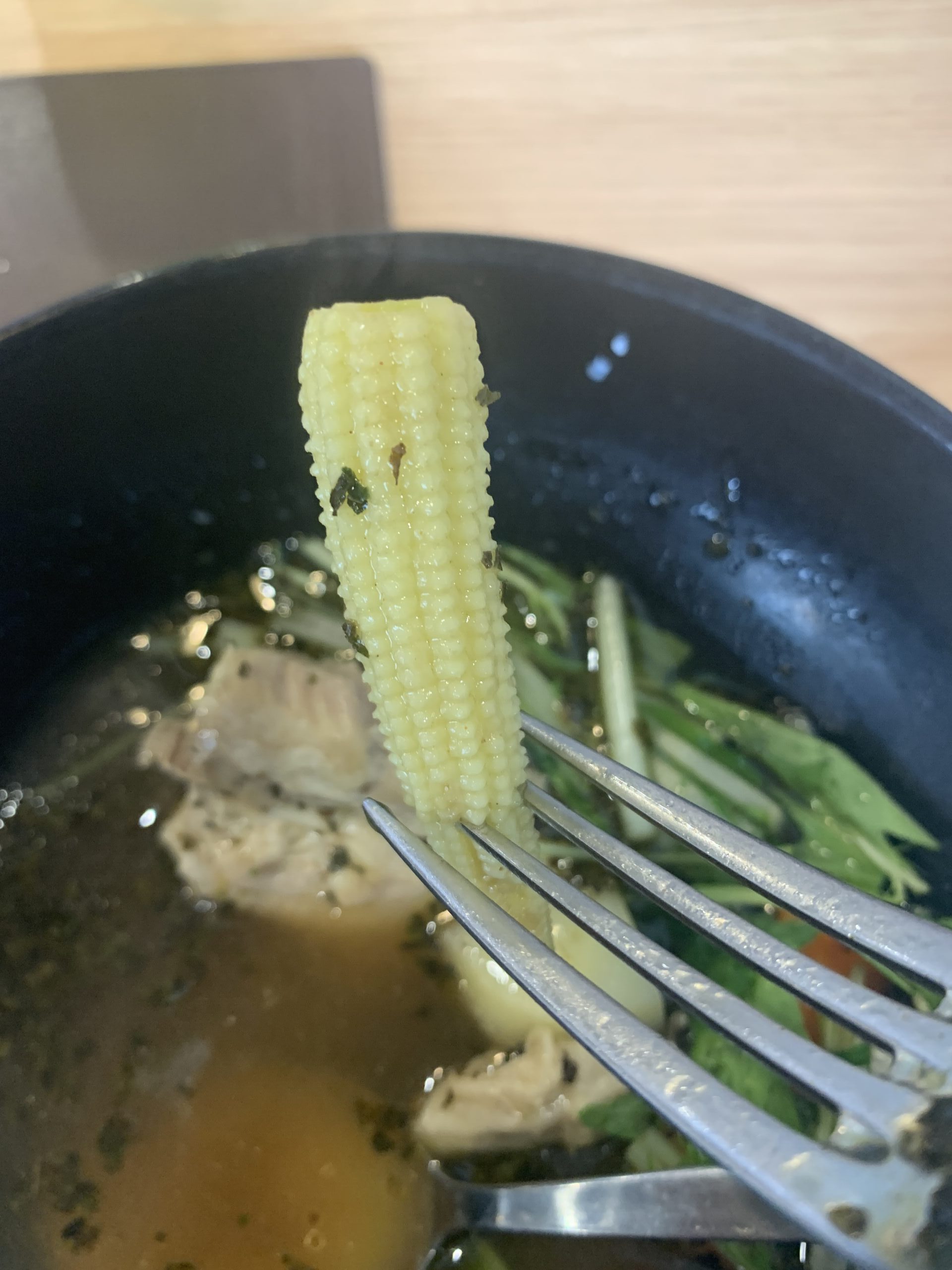 スープカレーSHAKA 木町通本店 ヤングコーン
