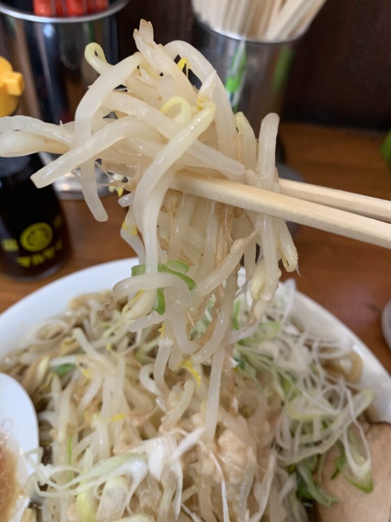 ラーメン金子 ラーメン もやし