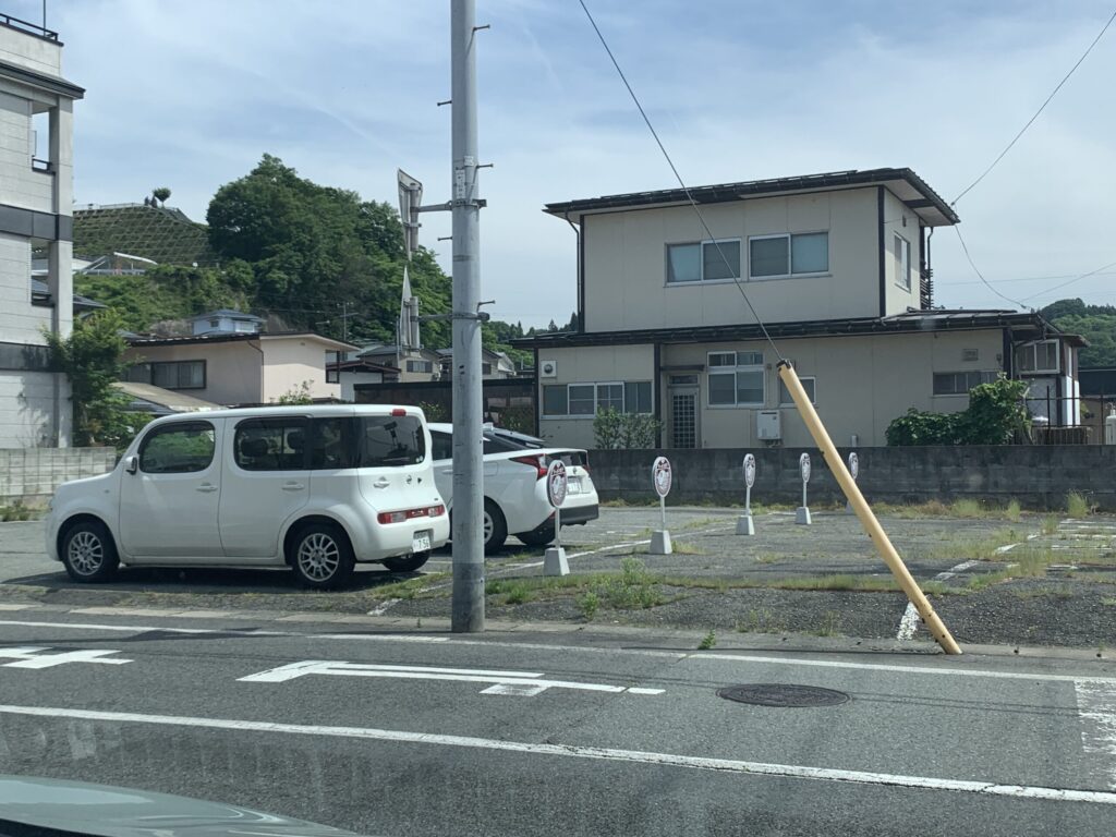 ラーメン金子 駐車場