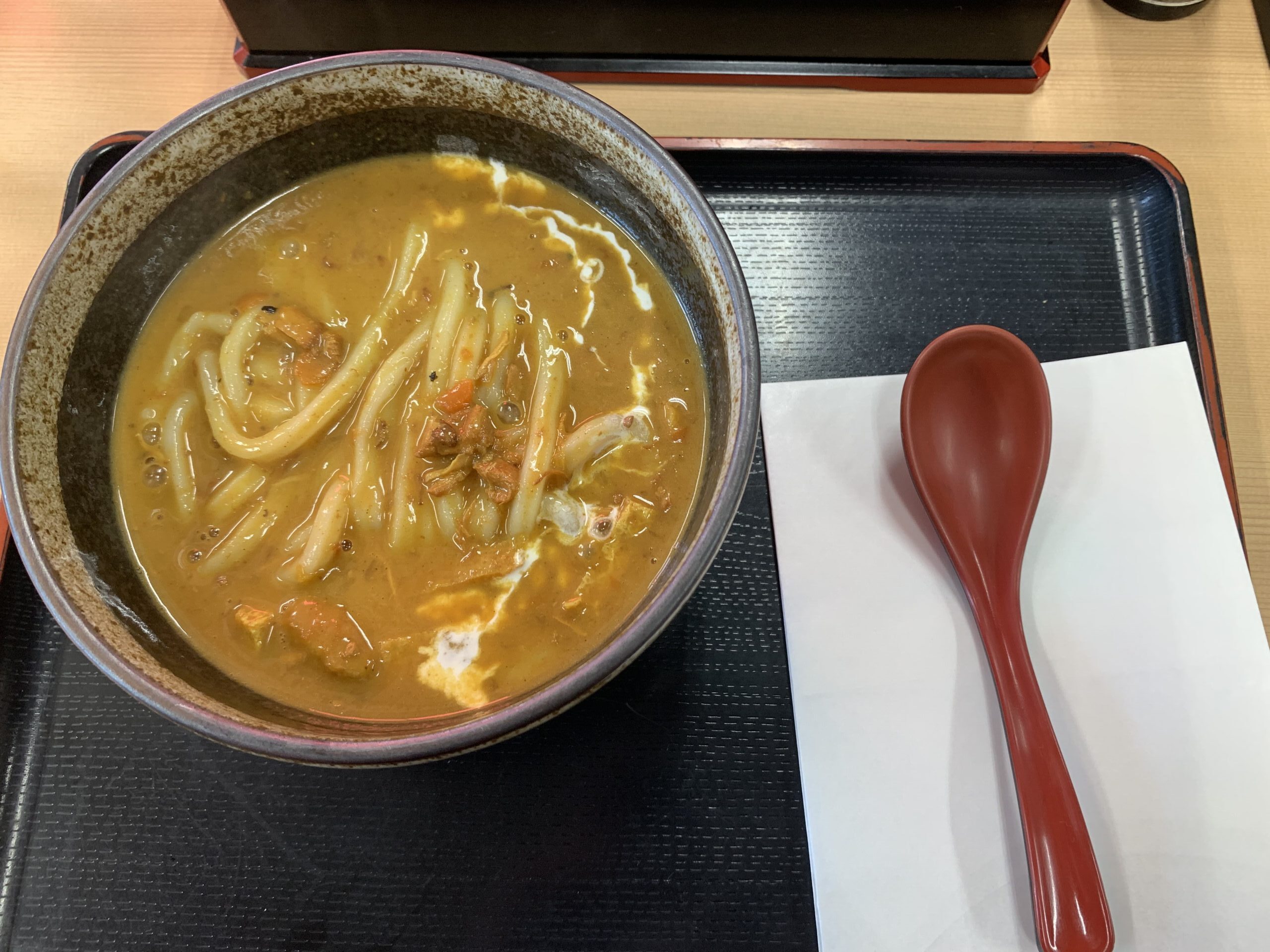 麦香クリーミーカレーうどん