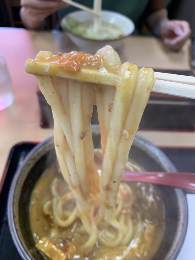 麦香クリーミーカレーうどん麺