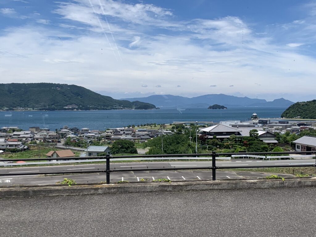 津田の松原SAからの景色