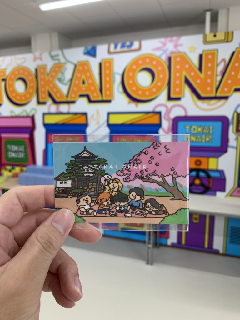 TOKAI ONAIR OFFICIAL STORE 岡崎公園店ダーツコーナー ステッカー