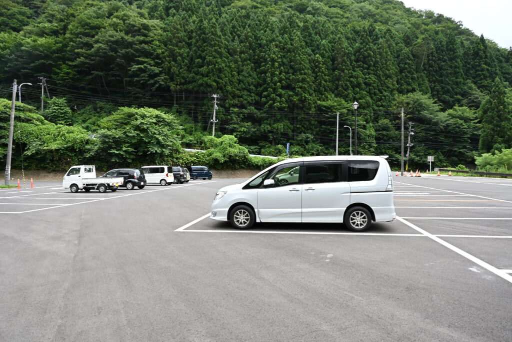 鳴子ダム駐車場