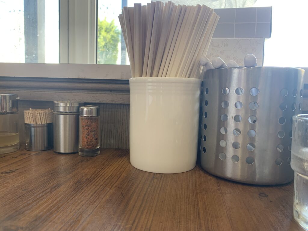 自家製麺くまがい 卓上