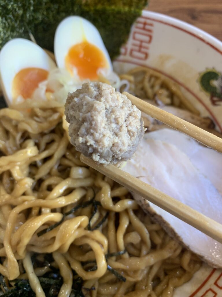 自家製麺くまがい 特製油そば つくね