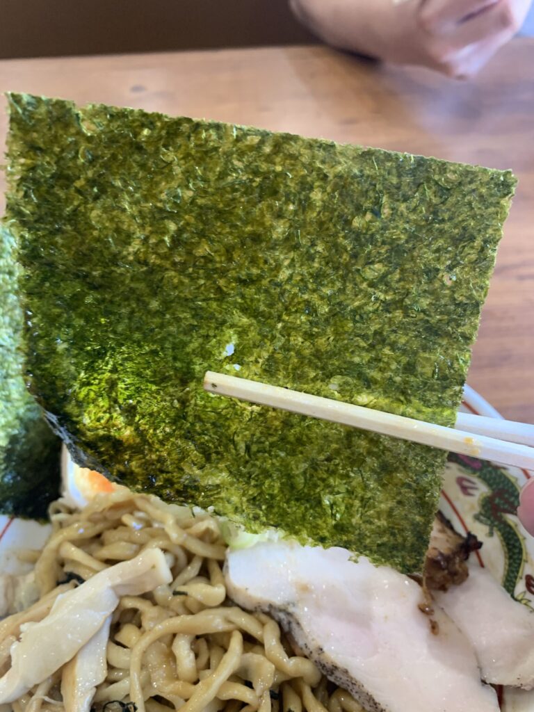自家製麺くまがい 特製油そば 海苔
